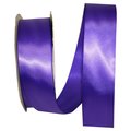 Reliant Ribbon 1.5 in. 50 Yards Single Face Satin Ribbon, Purple Haze 5150-286-09K